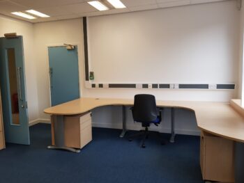 Office refurbishment including power, data and furniture